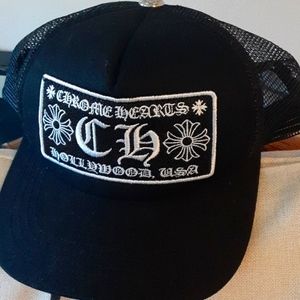 AUTHENTIC Chrome Hearts Snapback Trucker Hat